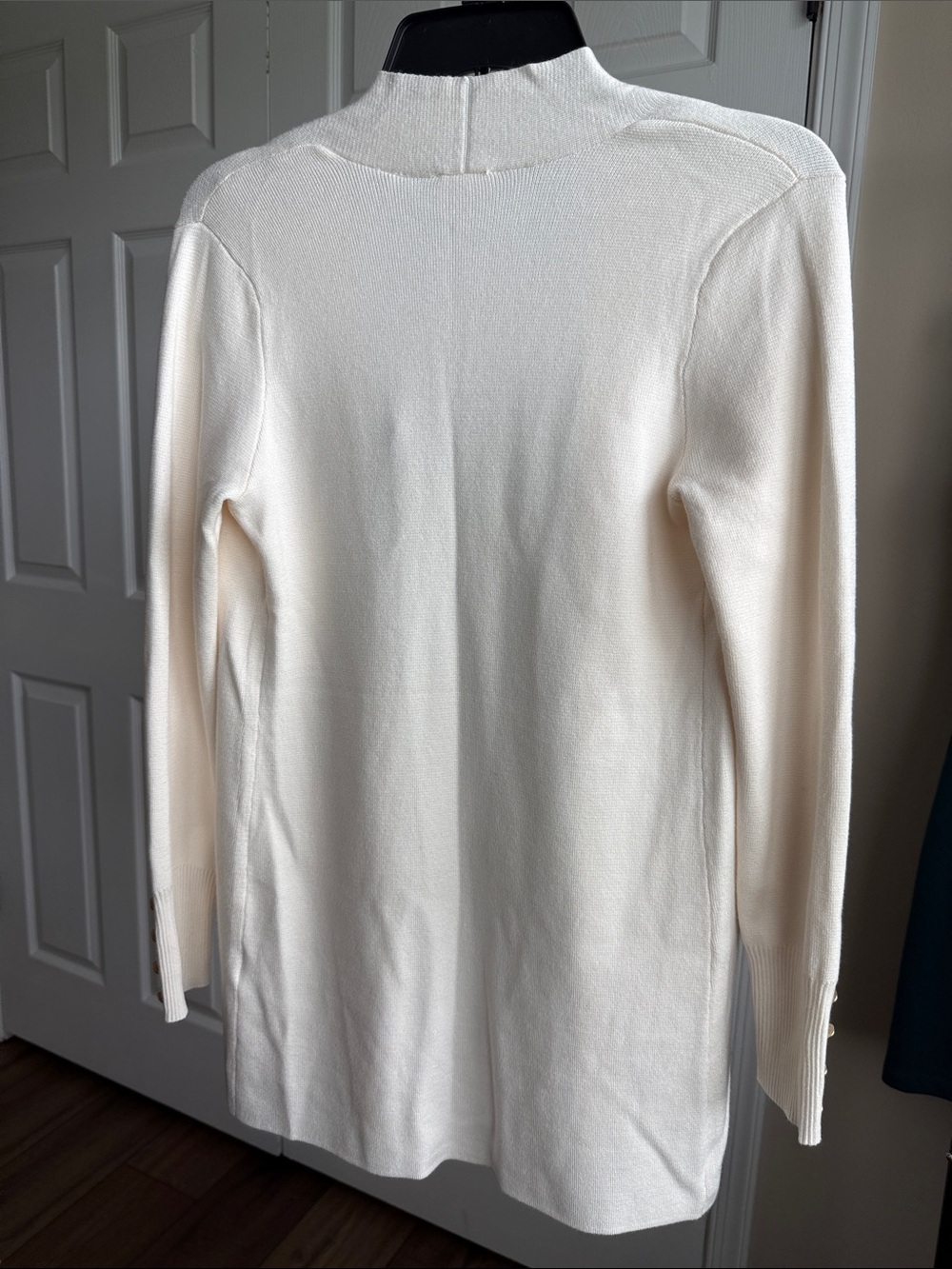 Cyrus Drape Front Mid Length Cardigan - Picture 8 of 13